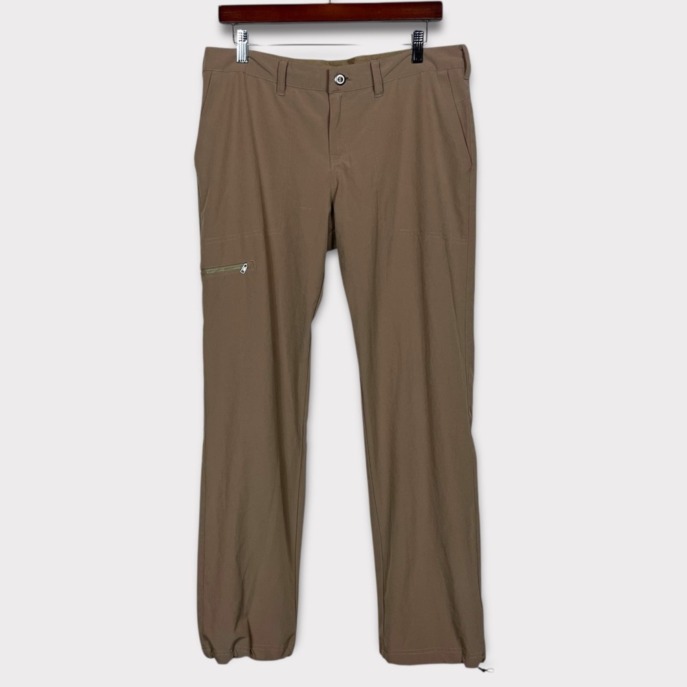 Patagonia Happy Hike Pants 10 Hiking Outdoor Gorpcore Lightweight Athleisure Tan